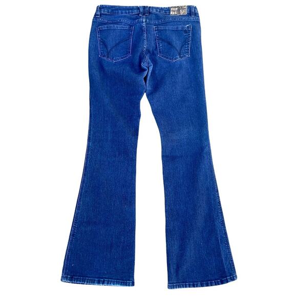 Volcom Would Stalk Flare Medium Wash Flare Jeans Junior's Size 9 / 29 - Picture 4 of 11